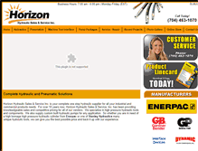 Tablet Screenshot of horizonhydraulic.com